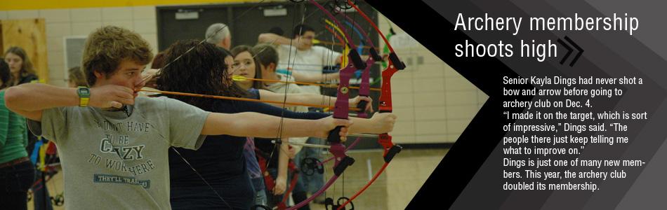 Archery membership shoots high