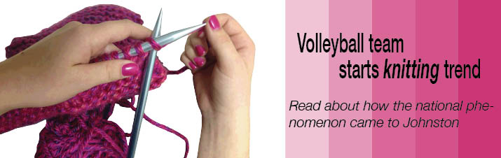 Volleyball+team+starts+knitting+trend