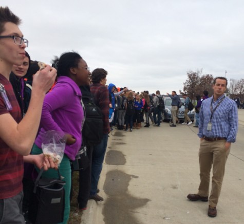 Fire alarm causes chaos