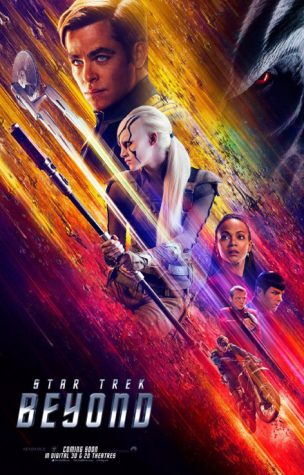 Star Trek Beyond movie poster. Star Trek Beyond was released in theaters July 22.