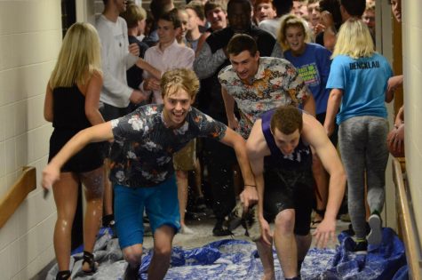 Seniors slide into graduation