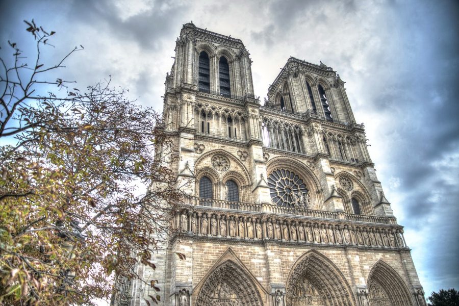 Notre Dame de Paris before the catastrophic fire