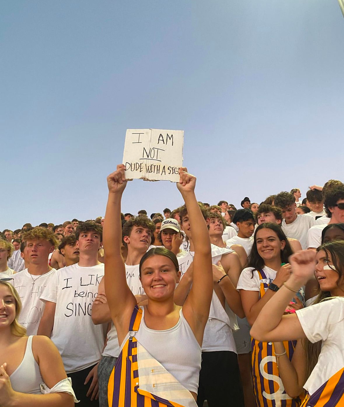 Cate Taylor: Johnston's Dude With Sign